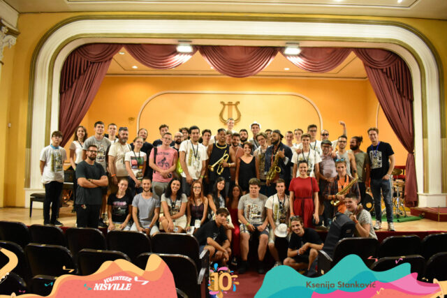 Polaznici Nisville Workshopa i ChristianScott