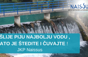 APEL ZA RACIONALNU POTROŠNjU VODE