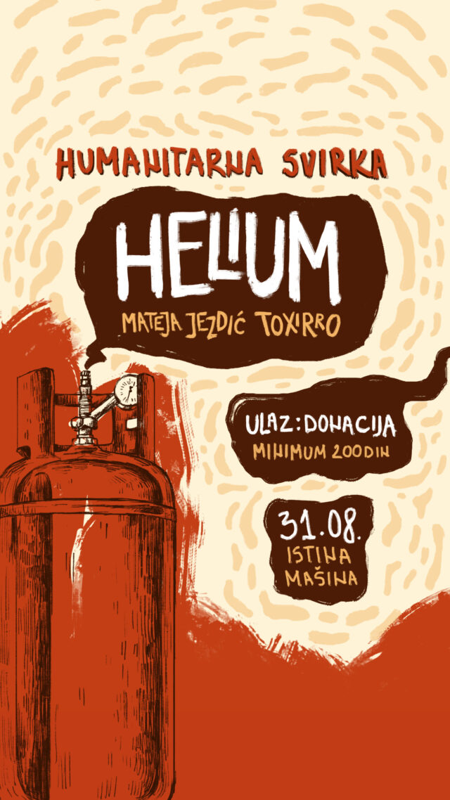Humanitarna svirka Helium Mateha Jezdic Toxirro