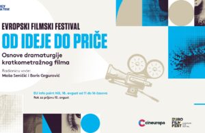Radionica Od ideje do priče – osnove dramaturgije kratkometražnog filma u Nišu