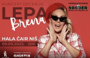Lepa Brena 9. septembra u Nišu – Karte u prodaji!