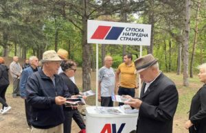 SNS Palilula Niš: Obeležili Međunarodni dan starih na Bubnju