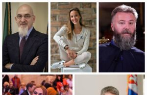 Jelena Đoković, Arno Gujon, Marta Arsovska Tomovska, Ambasador Italije i Otac Predrag Popović ovogodišnji dobitnici Plakete mira Humanitarne organizacije „Nađi Raula“