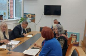 Prijem upravnika stambenih zajednica iz Ulice Pariske komune u Gradskoj opštini Medijana