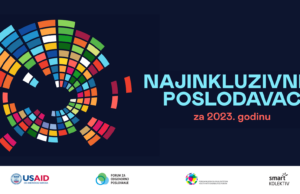 FORUM ZA ODOGOVORNO POSLOVANJE I SMART KOLEKTIV OBJAVILI KONKURS ZA NAGRADU ZA NAJINKLUZIVNIJEG POSLODAVCA