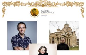 Objavljena imena poslednjih laureata Nagrade “Svetislav Milić – mladima od srca”, imena dobitnika Plakete mira biće objavljena na ceremoniji uručenja