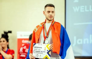 Nišlija Petar Janković vice šampion na Svetskom Superkupu u Masaži