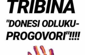 Danas tribina o nasilju nad ženama „Donesi odluku – progovori!“