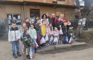 Dodeljeni božićni paketići deci u Mramorskom potoku, Lalinskim pojatama i Lalincu