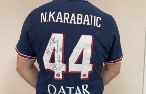 Onlajn licitacija Lokalne fondacije Niš za dres Karabatića