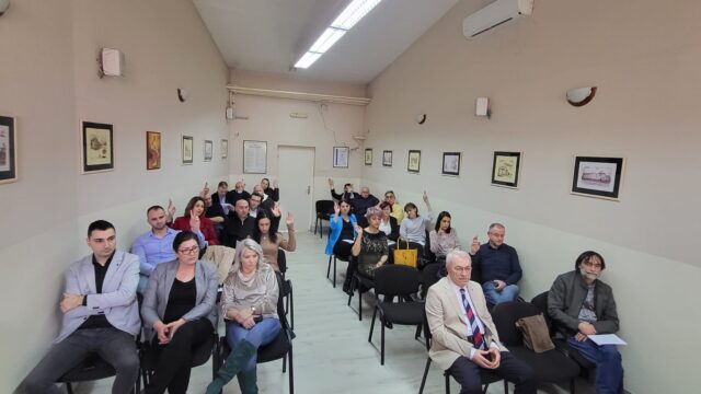 Sednica skupšine Gradske Opštine Crveni Krst