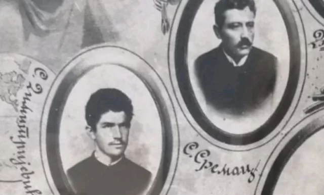 Stevan Sremac i prota Stevan M. Dimitrijević