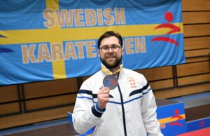 Andrija Stanković zauzeo je drugo mesto u kategoriji seniora na „SWEDISH KARATE OPEN 2024 „