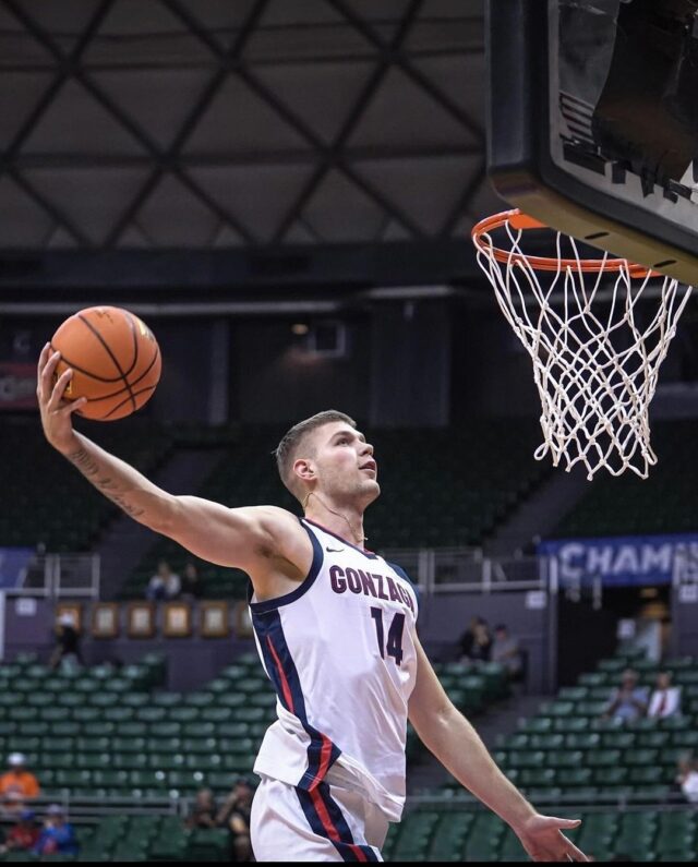 Pavle Stošić foto Gonzaga Bulldogs Pavle Stošić foto Gonzaga Bulldogs