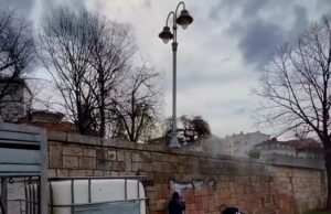 Počelo mašinsko uklanjanje grafita na Keju u Nišu