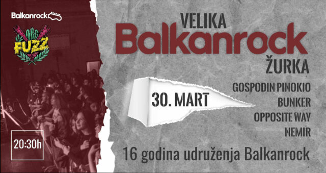 VELIKU BALKANROCK ŽURKU VELIKU BALKANROCK ŽURKU