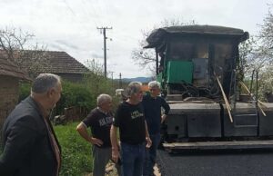 Krenulo asfaltiranje puta u Kostadinovcu dužine 628 metara Asfaltiranje puta u Kostadinovcu