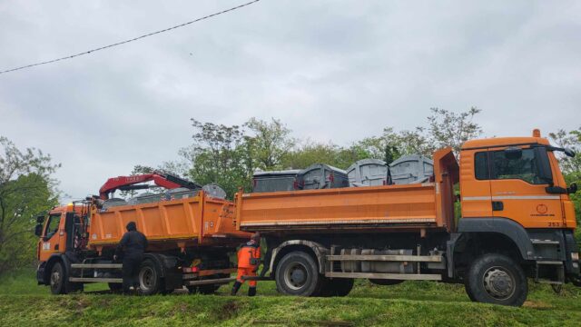 Danas postavljena 23 kontejnera u selima