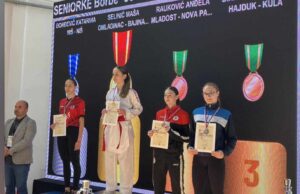 Karatisti „Niša“ osvojili srebro i bronzu sa Prvenstva Srbije Karate klub Niš proglašenja