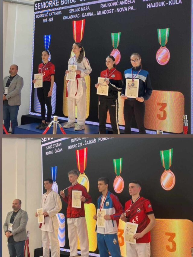 Karate klub Niš proglašenja