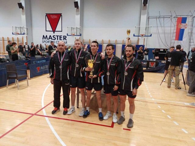 Niški stonoteniseri vicešampioni Srbije