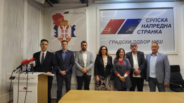 Nosioci lista Aleksandar Vučić Niš sutra