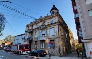 Ponovo gorela zgrada Stare Žandermerije u Nišu Požar u Staroj Žandermeriji u Nišu