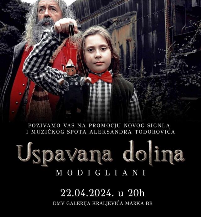 Promocija pesme Modiglianija i spota