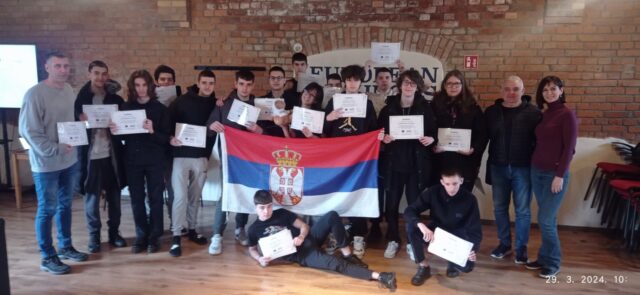 Učenici ETŠ „Mija Stanimirović“ s ponosom predstavili svoj grad u Lajpcigu