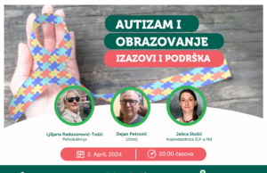 Zeleno-levi front Niš poziv na tribinu pod nazivom „Autizam i obrazovanje – izazovi i podrška“ Zeleno-levi front Niš
