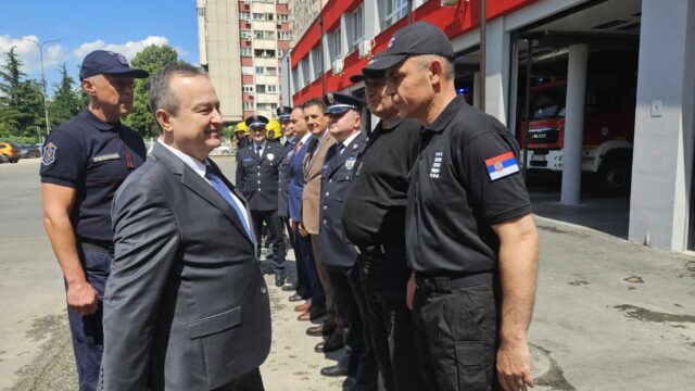 Dačić obilazak Uprave za vanredne situacije u Nišu