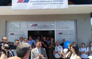 Palilulski SNS otvorio nove prostorije u naselju 9. maj Opštinski odbor Srpske napredne stranke Palilula Niš