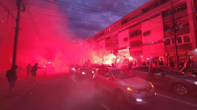 Protest Nišlija protiv rezolucije o Srebrenici