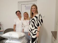 Klinika za onkologiju u Nišu dobila donaciju u vidu jastuka