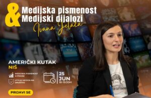 Besplatna radionica o medijskoj pismenosti i dijalozima u Američkom kutku u Nišu Besplatna radionica o medijskoj pismenosti i dijalozima u Američkom kutku u Nišu