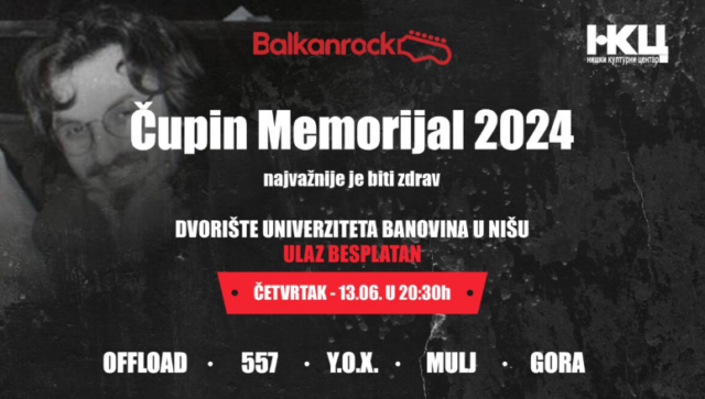 Čupin memorijal 2024