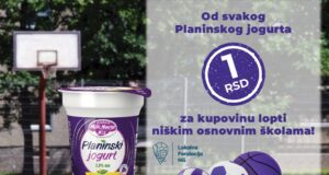 Dinar od svake prodate čaše Milk House planinskog jogurta