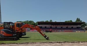 Glavni teren stadiona „Čair“