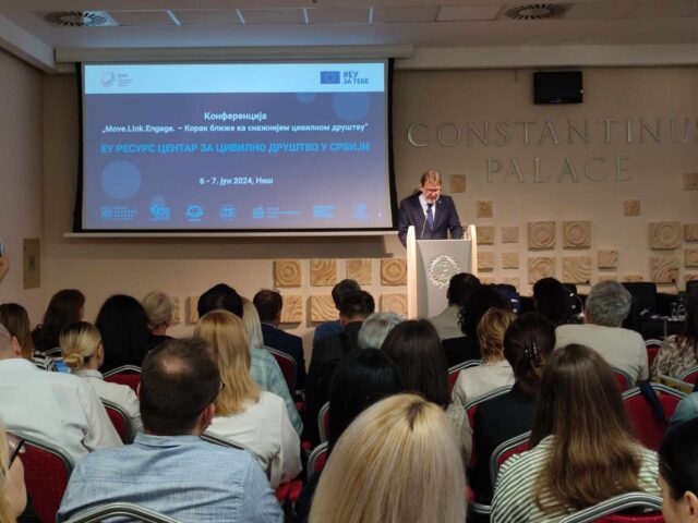 Konferencija „Move. Link. Engage – korak bliže ka snažnijem civilnom društvu“