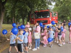 Dan otvorenih vrata za mališane u Upravi za vanredne situacije u Nišu Niški vatrogasci