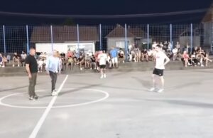 Počeo noćni turnir u malom fudbalu u Gornjoj Toponici Noćni turnir u malom fudbalu u Gornjoj Toponici