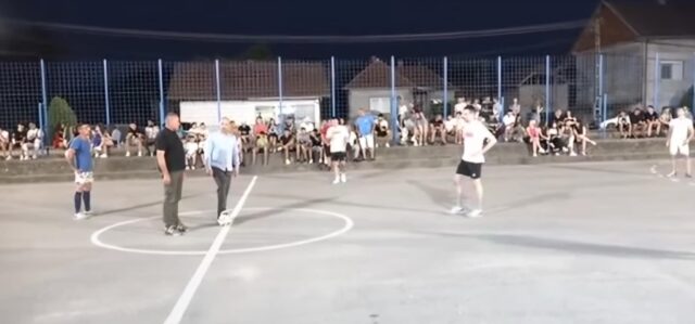 Noćni turnir u malom fudbalu u Gornjoj Toponici