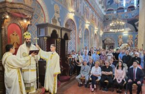 PEDESETNICA – DUHOVI – TROJICE, slava niškog Sabornog hrama Obeležena slava Sabornog hrama u Nišu