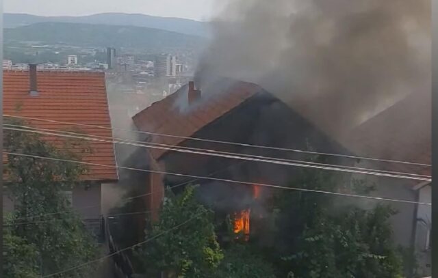 Požar u Negotinskoj ulici