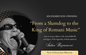 MALI PUŽ U NEW ORLEANS JAZZ MUZEJU Šaban Barjamović