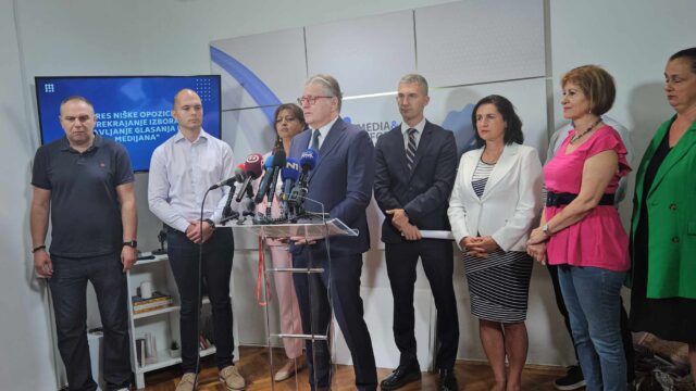 Predstavnici ujedinjene opozicije