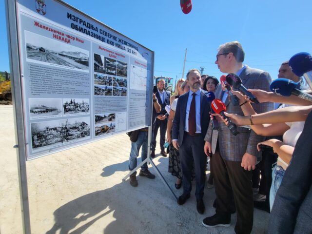 Aleksandar Vučič i Emanuela Žiofrea Aleksandar Vučič i Emanuela Žiofrea