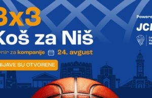 Otvorene prijave za turnir 3×3 Koš za Niš u organizaciji JCI i LFN Koš za Niš 3x3