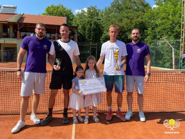 Pobednik teniskog turnira „Naissus open“