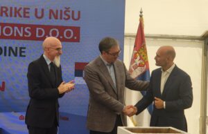 Položen kamen temeljac za novu fabrika Ariston u Nišu. Već 2025. imaće izvoz vredan 240 miliona evra Položen kamen teeljac fabrike Ariston